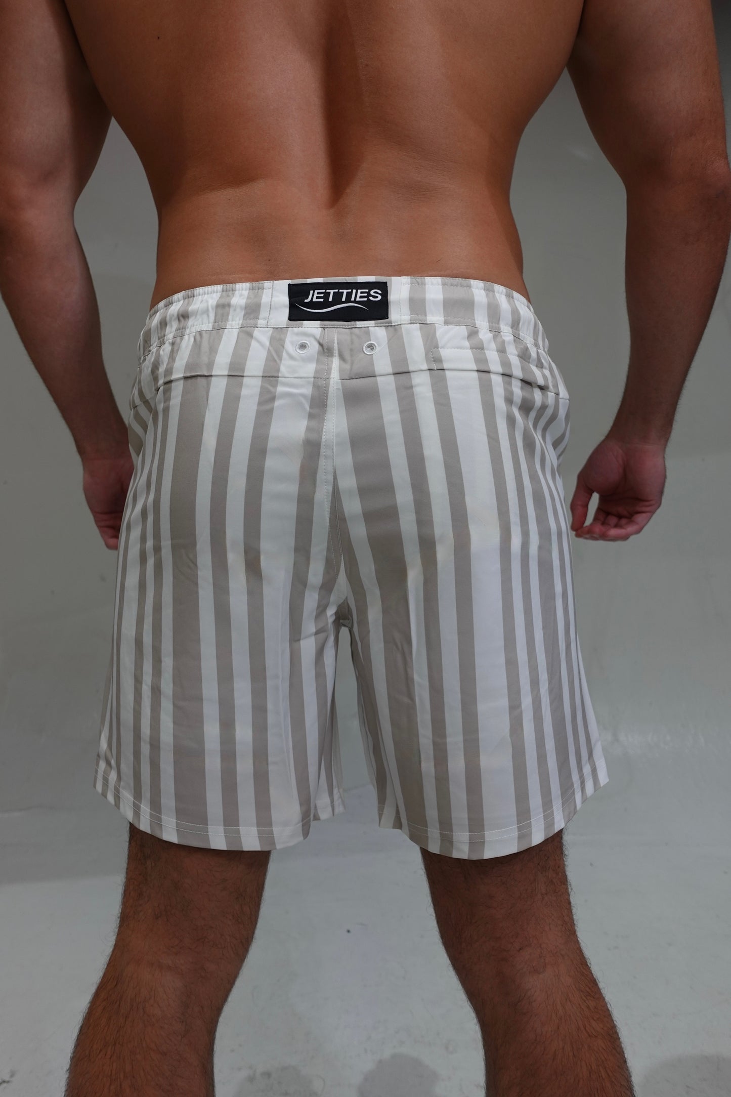 7 inch - Code Gray Swim Suit Back View