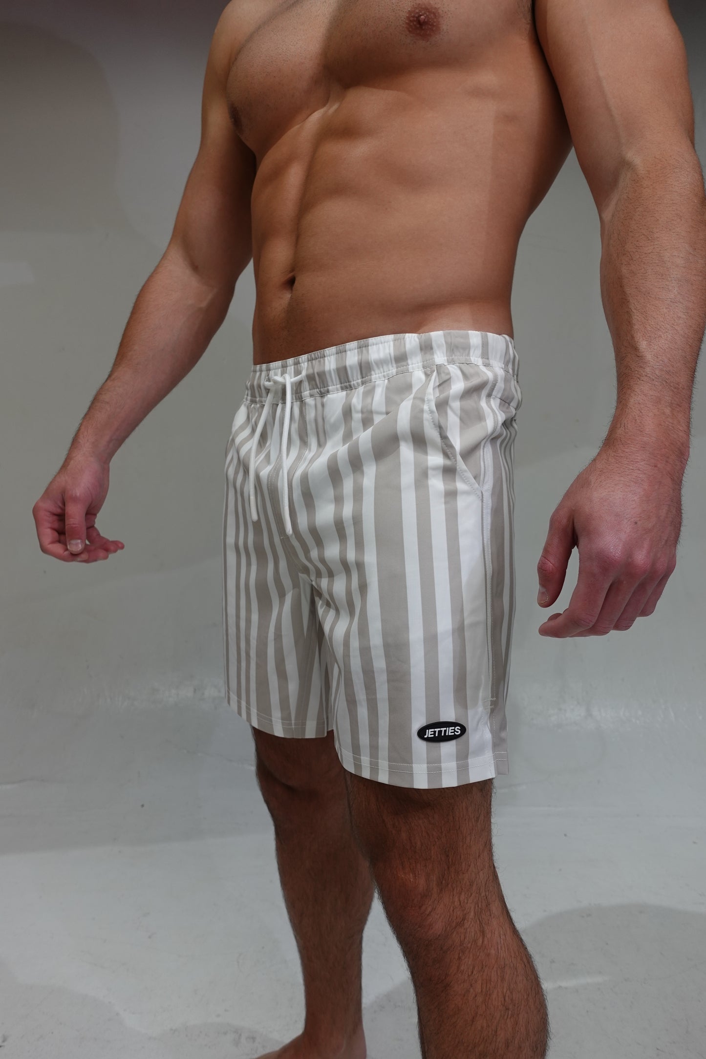 7 inch - Code Gray Swim Suit Side View