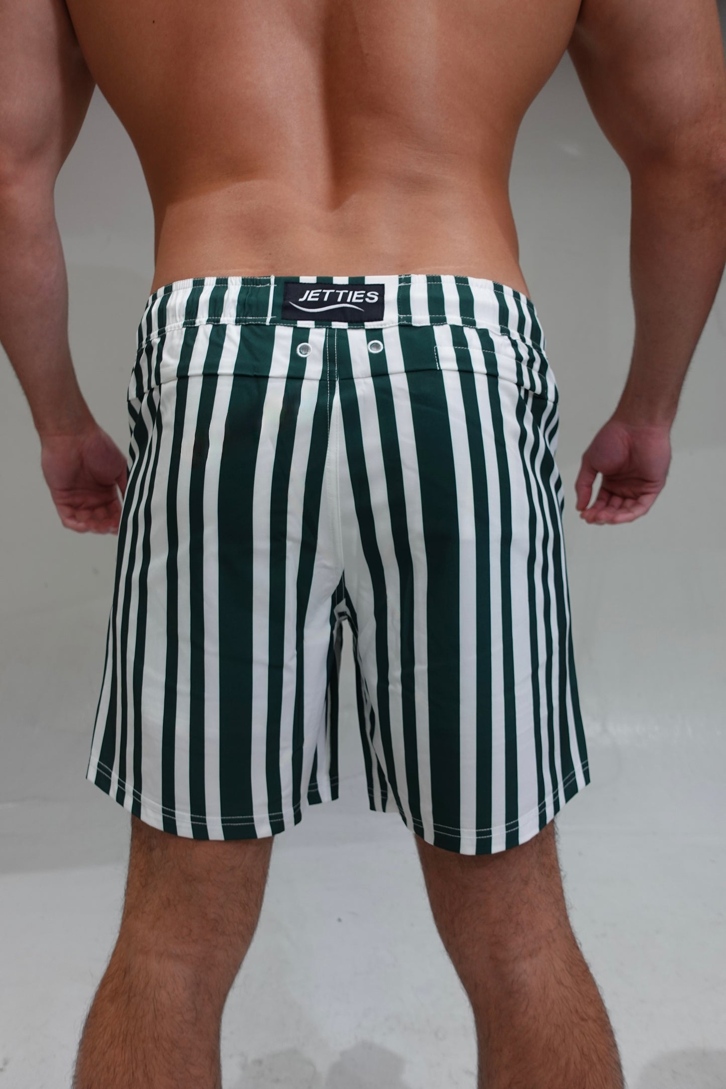 7 inch - Code Green Swim Short Back View