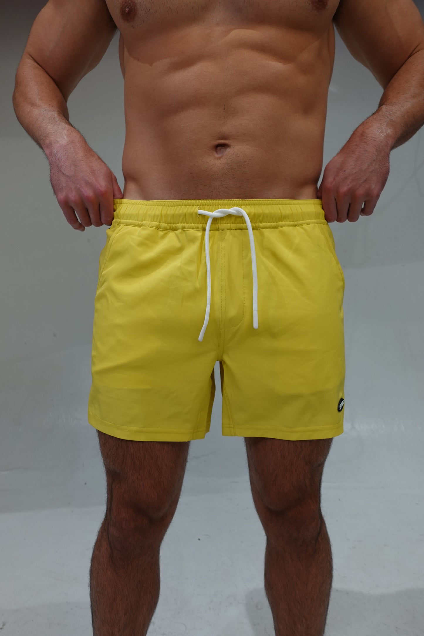 5 inch - Sunset Yellow Bathing Suit Front View