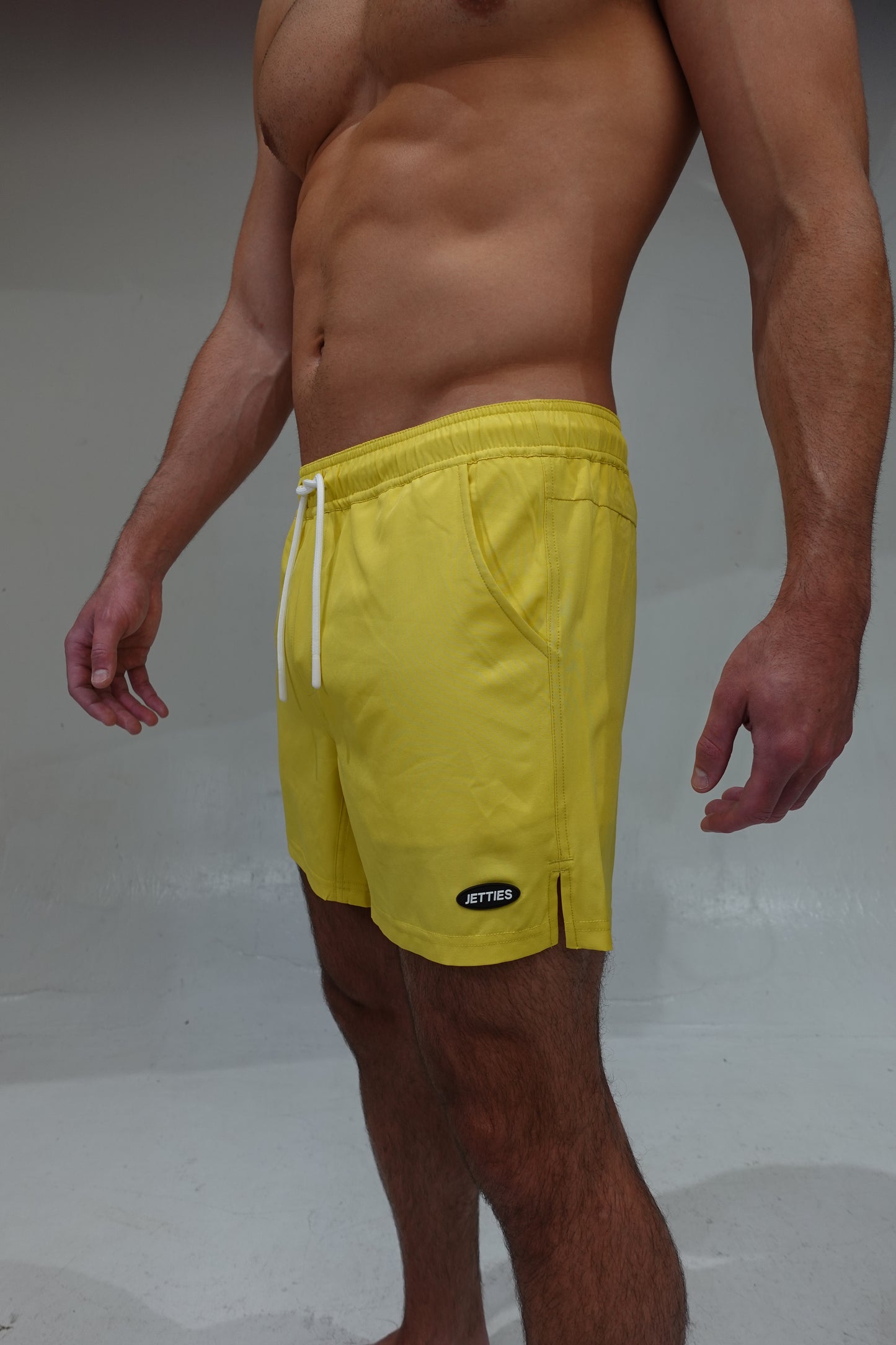 5 inch - Sunset Yellow Bathing Suit Side View