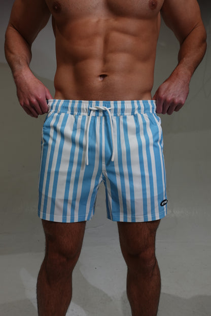 5 inch - Code Blue Swim Short Front View