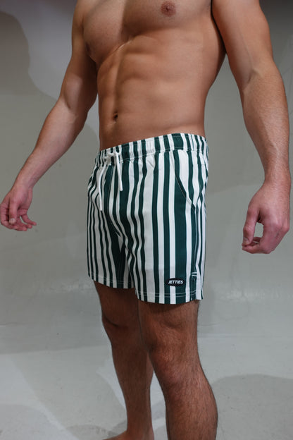 5 inch - Code Green Swim Short Side View