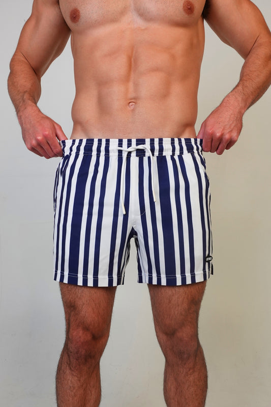 5 inch - Code Indigo Swim Short Front View