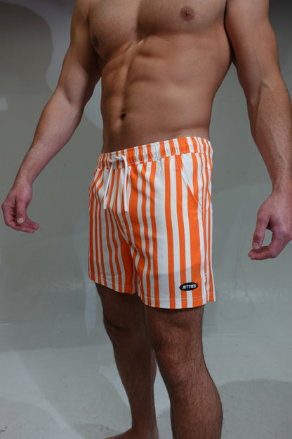 5 inch - Code Orange Swim Suit Side View