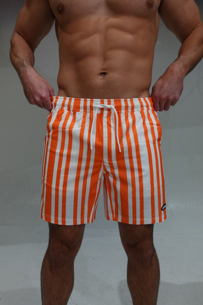 7 inch - Code Orange Swim Suit Front View