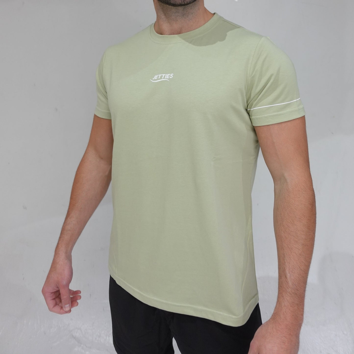 ALL DAY LOGO TEE - MATCHA GREEN